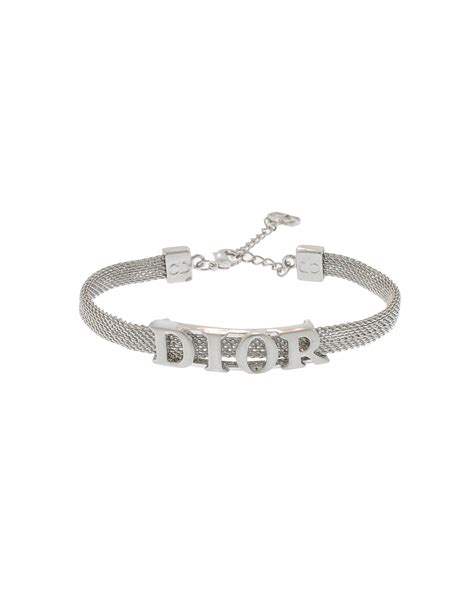 christian dior bracelet silver|christian dior bracelet for women.